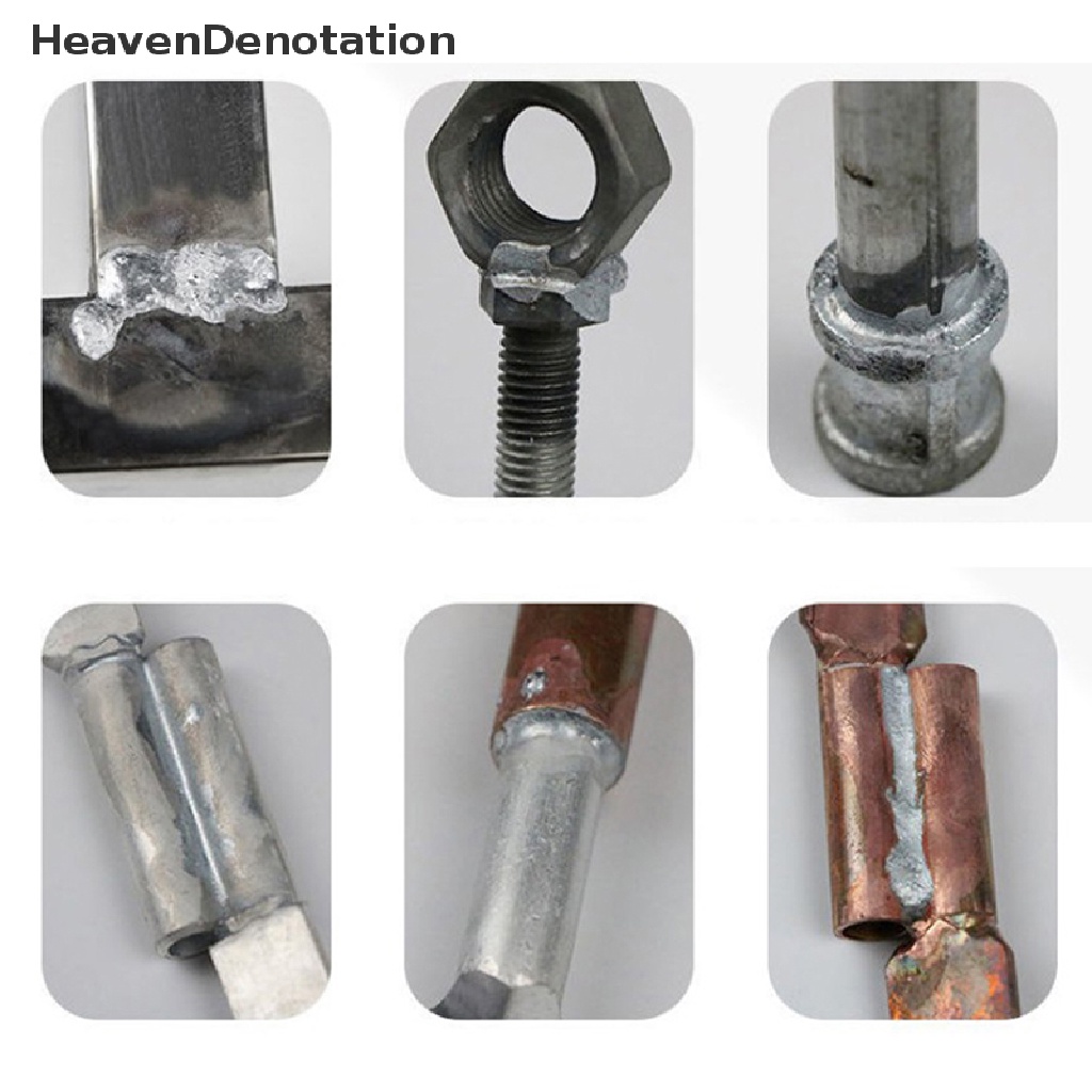 [HeavenDenotation] 6pcs Cored Aluminum Welding Rod Batang Las Aluminium Mudah Meleleh Suhu Rendah HDV