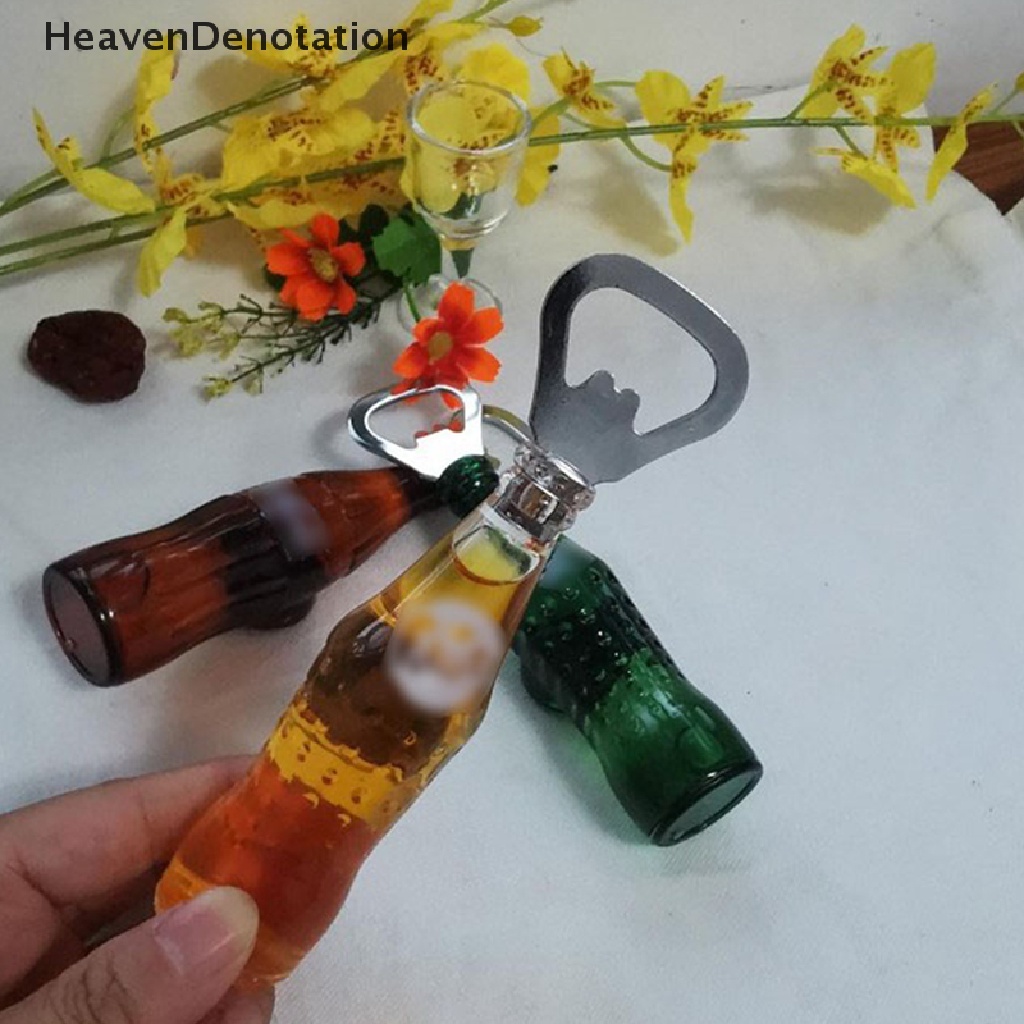 [HeavenDenotation] Simulasi Kreatif Pembuka Botol Bir Kulkas Magnetik Botol Bir Bar Dekorasi Gadget Dapur HDV