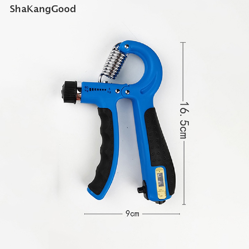 Skid 5-60Kg Adjustable Heavy Gripper Fitness Tangan Berolahraga Grip Pelatihan Pergelangan Tangan SKK