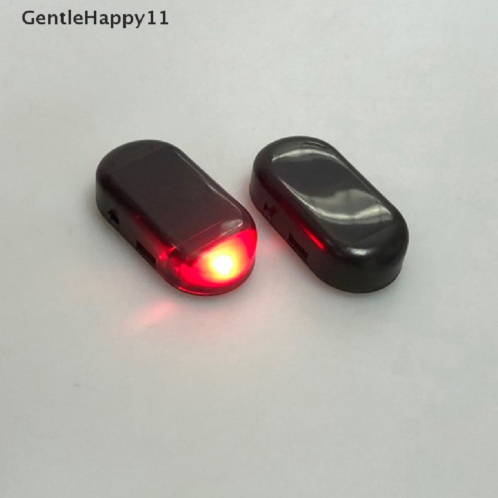 Gentlehappy Lampu Peringatan Energi Solar Mobil Universal Lampu Flash LED Car Power Alarm Lamp id