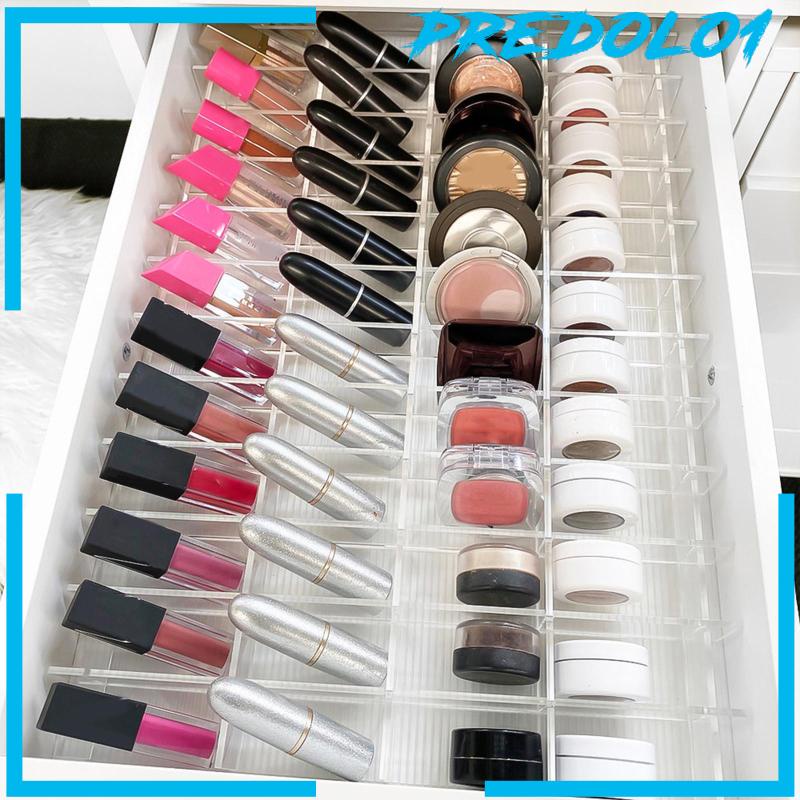 [Predolo1] 6x Sekat Laci Organizer Drawer Partition Board Untuk Meja Baju Make up