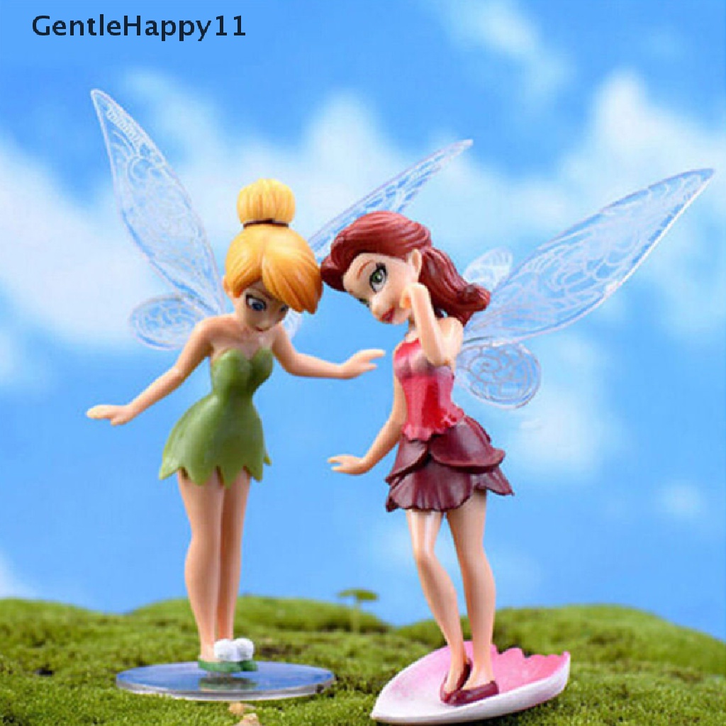 Gentlehappy 6Pcs Bunga Peri Pixie Sayap Lalat Keluarga Miniatur Hiasan Taman Dekorasi Rumah id