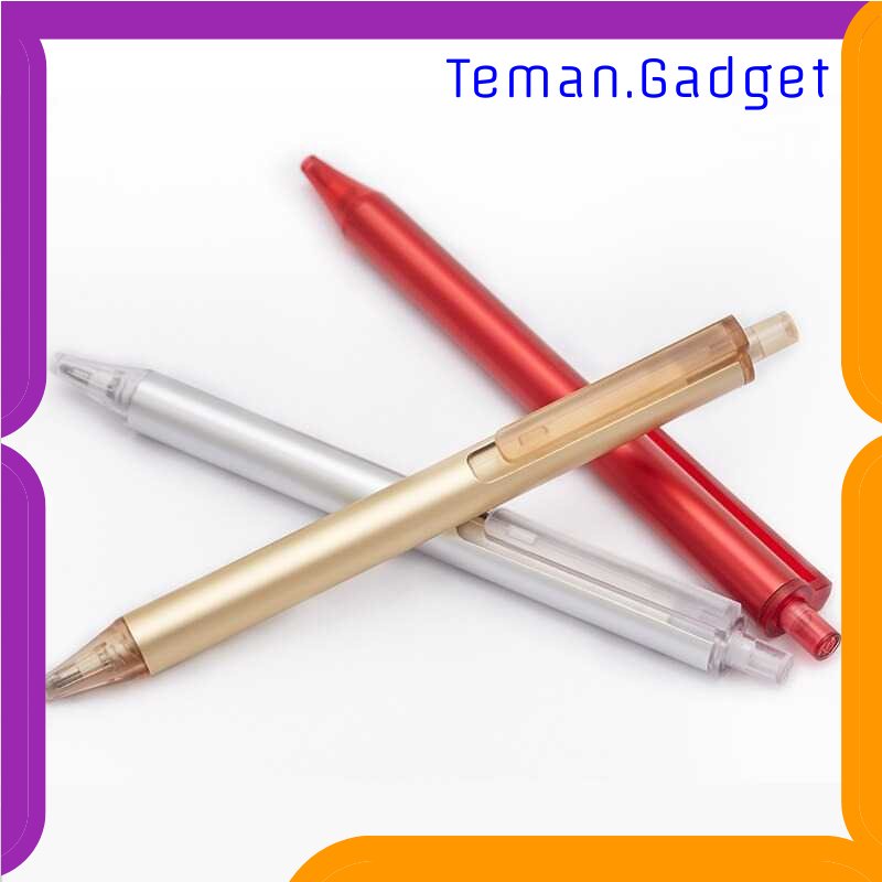 TG - ATK KACO TUBE Pena Gel Aluminium 0.5mm 1 PCS - K1024 (Black Ink)