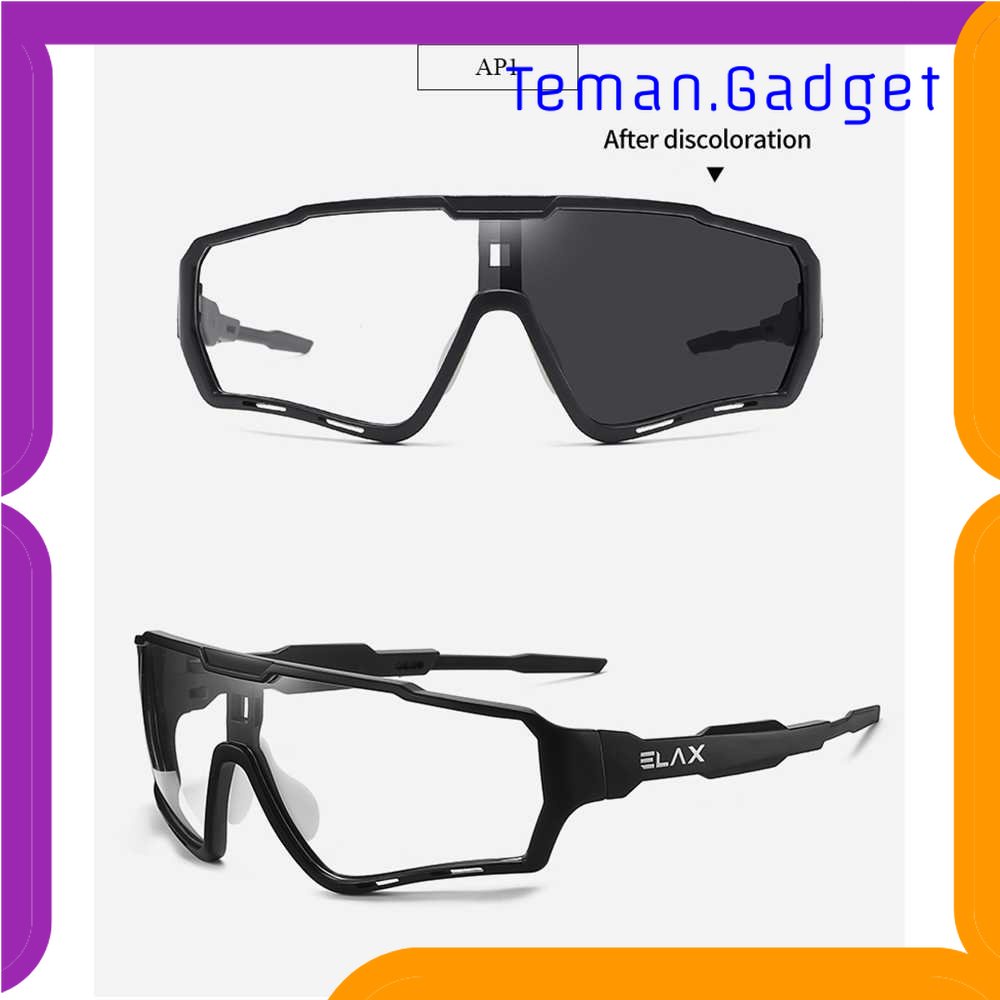 TG - OLR ELAX Kacamata Sepeda Lensa Photochromic Sport Sunglassses Full Frame - AP1