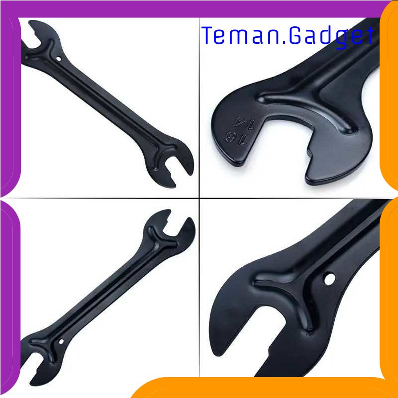 TG - OLR GTUBIKE Kunci Pas Sepeda Pedal Hub Cone Wrench 13/14/15/16 mm - G4STEEL