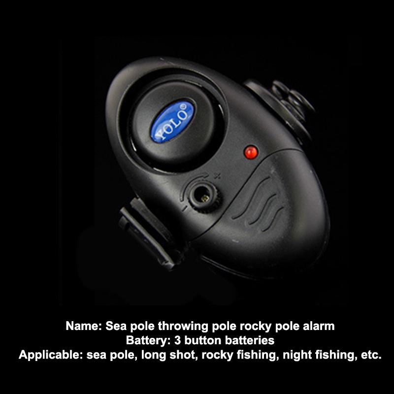 Tastetasty Fishing Bite Alarm Fishing Signalizator Indikator Ikan Gurame Dengan LED/Suara.