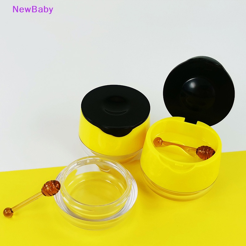 Newbaby 1Pc 6g Botol Film Bibir Kosong Kotak Film Bibir Dengan Sendok Lip Balm Empty Bottng ID