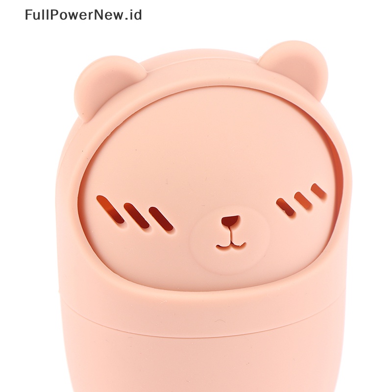 Power 2IN1 Makeup Puff Rak Penyimpanan Spons Telur Drying Stand Cleaning Brush CleanerTool ID