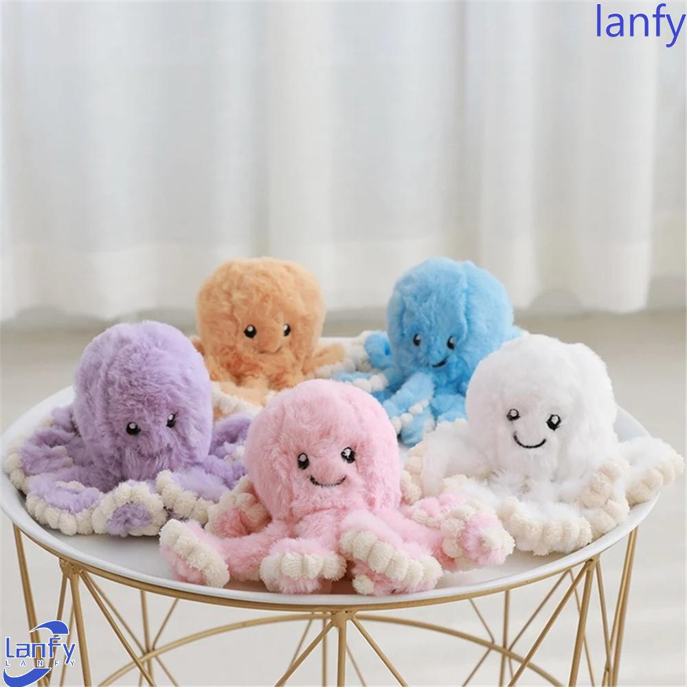 Lanfy Boneka Mainan Mewah Khusus Untuk Bayi Ulang Tahun Anak Anak Kid Hadiah Mainan Gurita Mainan Boneka