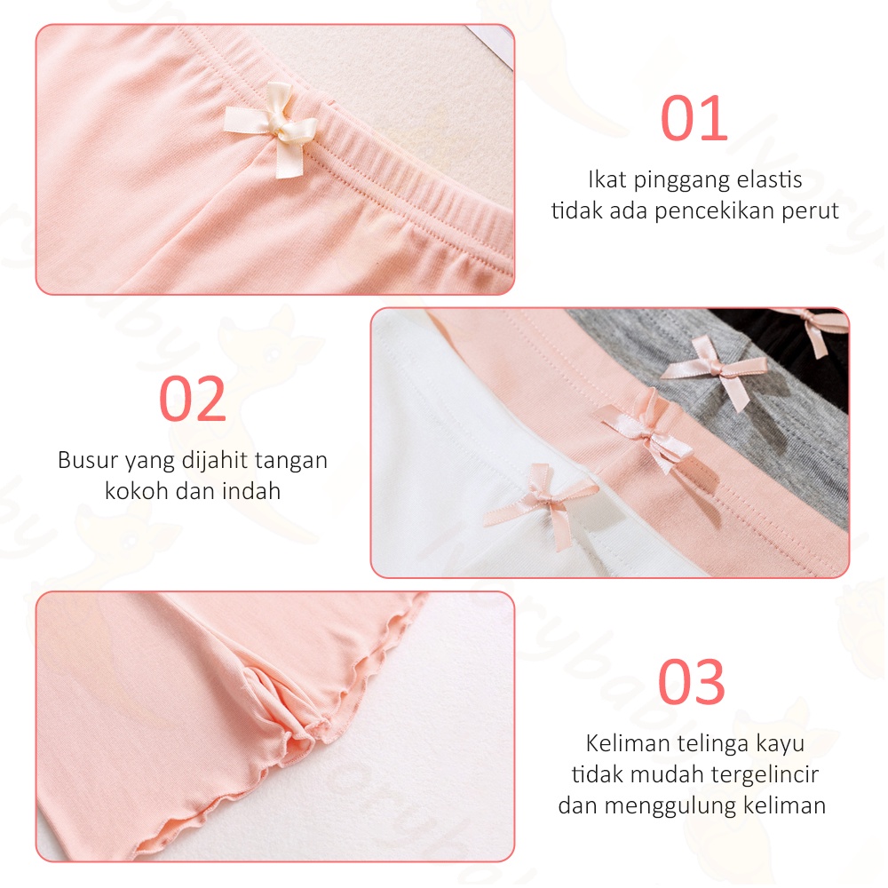 Ivorybaby Celena panties dalam anak perempuan Short pants anak Undershort anak