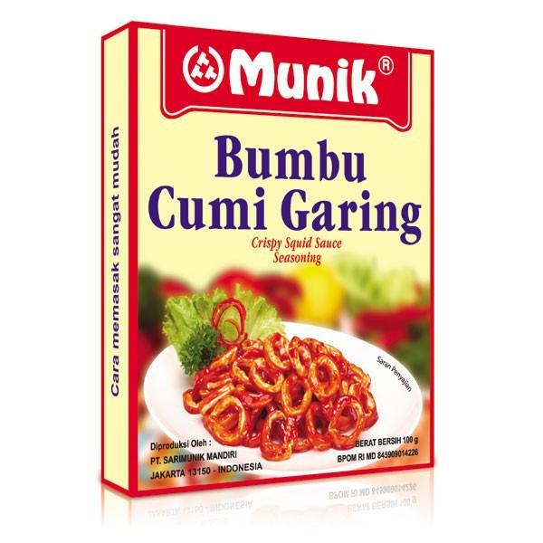 

Munik Bumbu Cumi Garing 100gr