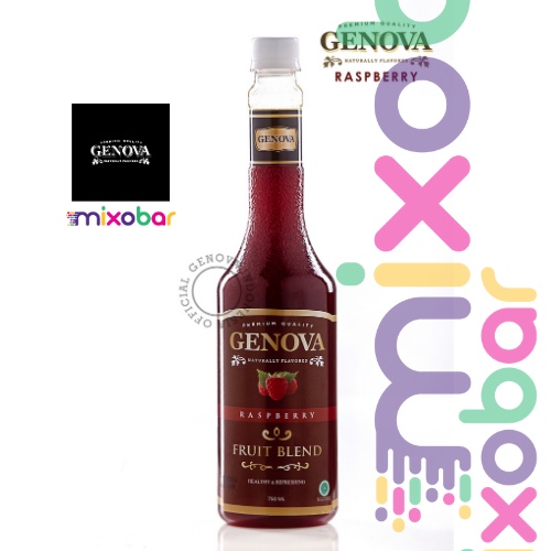 

Genova Fruit Blend Raspberry 750ml l Buah Puree