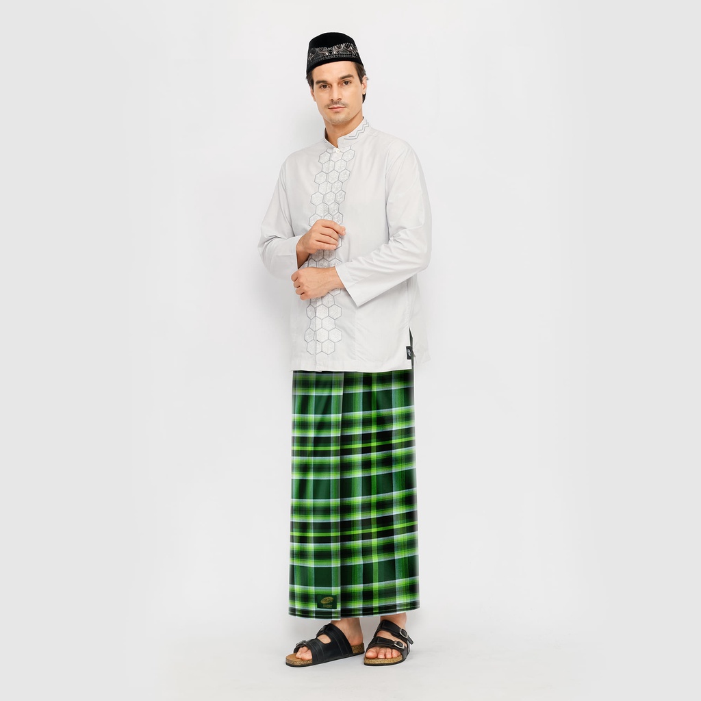 Sarung ATLAS Favorit Kombinasi Hijau 04