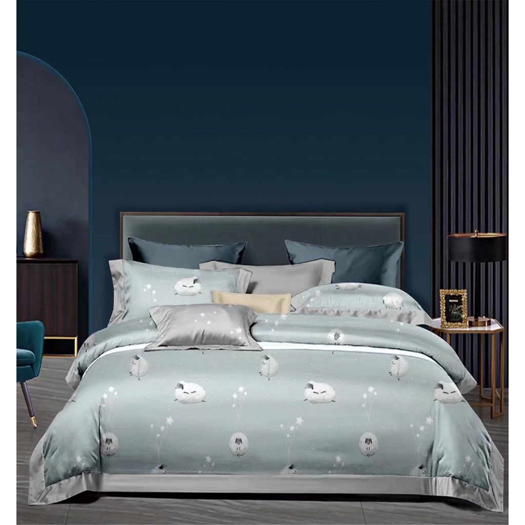 Idola Style Sprei Counting Sheeps Organic Bamboo 60S RST-7333