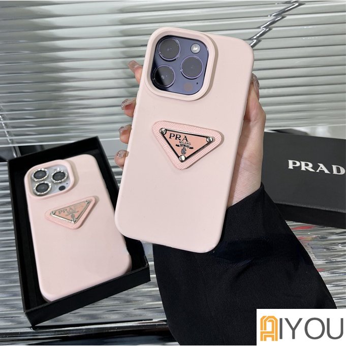 3d Prad Shaped Soft Phone Case Untuk iPhone 14 Pro Max13 12 11 ProMax Xs Max Xr X Xs Casing Silikon Cair Cover