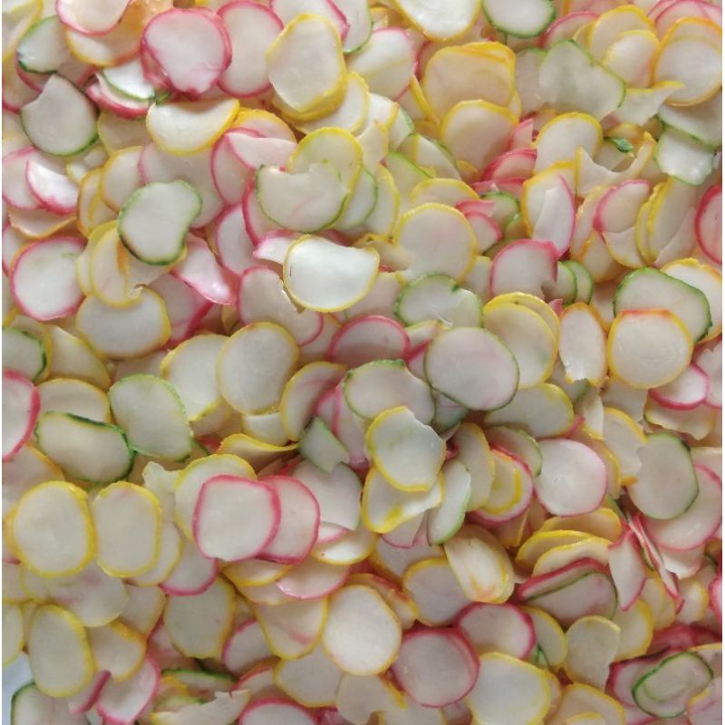 

KERUPUK SEBLAK MENTAH WARNA WARNI 500GR SUPER QUALITY