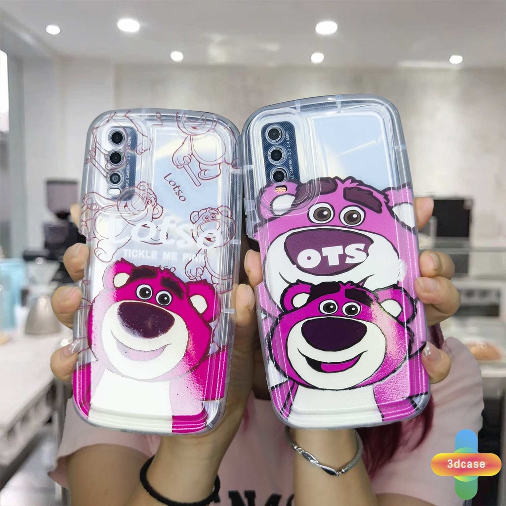 Soft Case VIVO Y35 Y21A Y21T Y12S Y02 Y12 Y22 Y22S Y20 Y16 Y15S Y15C Y91C Y21 2021 Y30 Y21S Y20S Y12i Y3S Y33T Y21E Y21G Y15A Y01 Y01A Y91 Y30i Y93 Y95 Y15 Y17 Y50 Y53S Y51 2020 Y51A Y10 Y33S Y1S Y11 Y31 Cartoon Lotso Silicone Soap Case