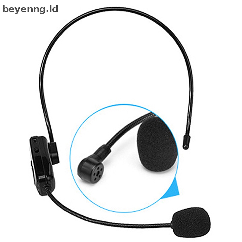 Beyen 10pcs Headset Mikrofon Hitam Kecil Praktis Kaca Depan Spons Busa Mic Cover ID