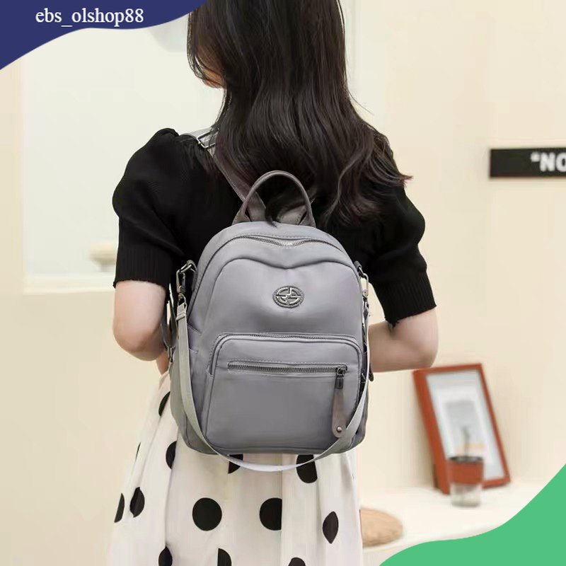 EBS9949 Tas Wanita Tas Ransel Tas Wanita Fashion Tas Ransel Wanita Fashion Tas Ransel Sekolah Tas Ra