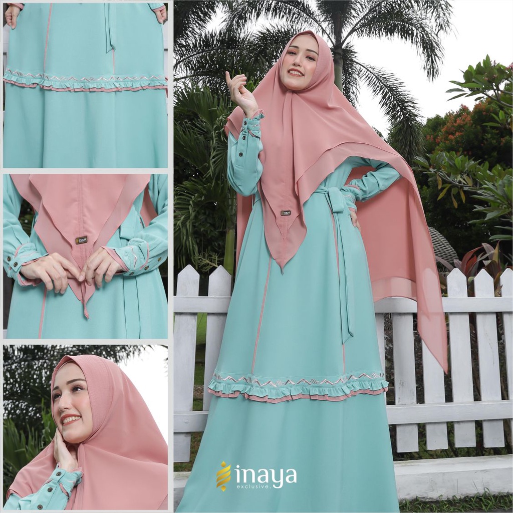 Gamis Dewasa Wanda Mom Dress Only By Inayalessy