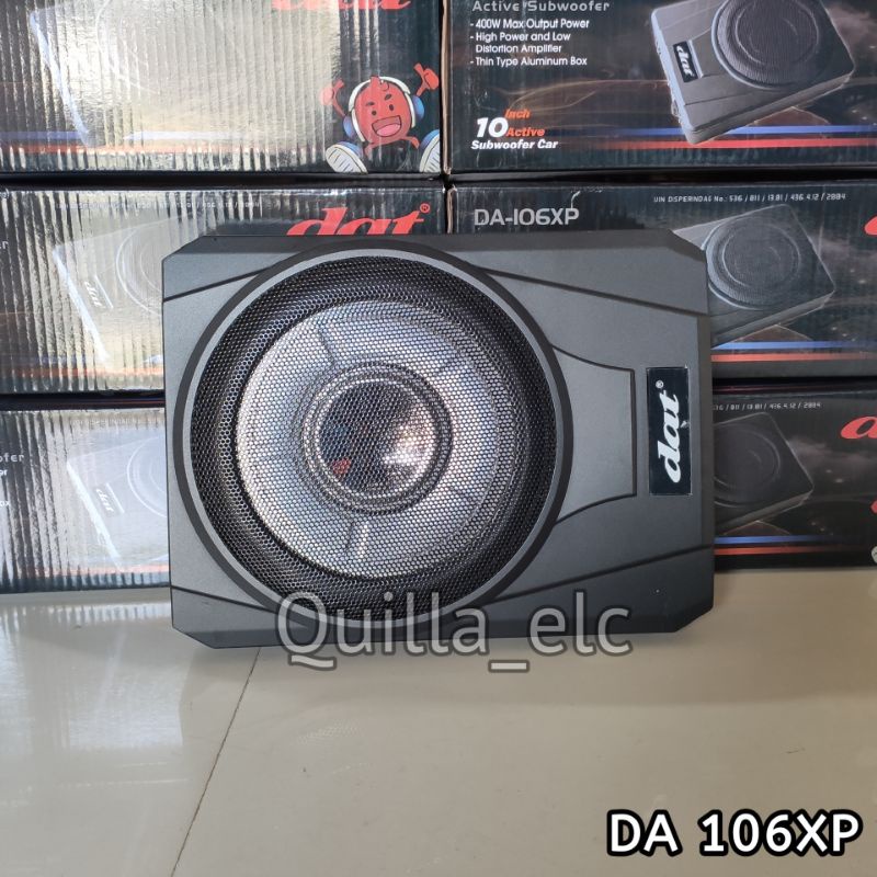 Subwoofer Kolong 10 inch DAT DA 106XP 400Watt