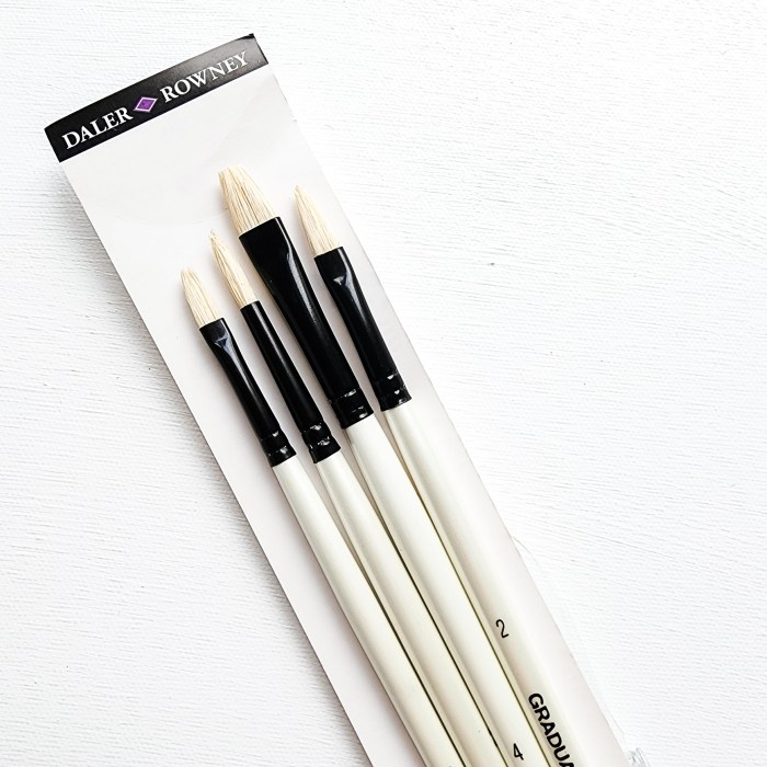 

Kuas Lukis Daler Rowney Graduate Brush Sets - 4BR Syn Shader