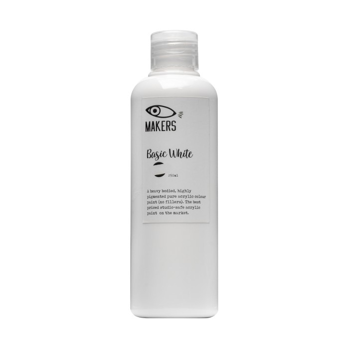 

Basic White Acrylic Paint 250ml