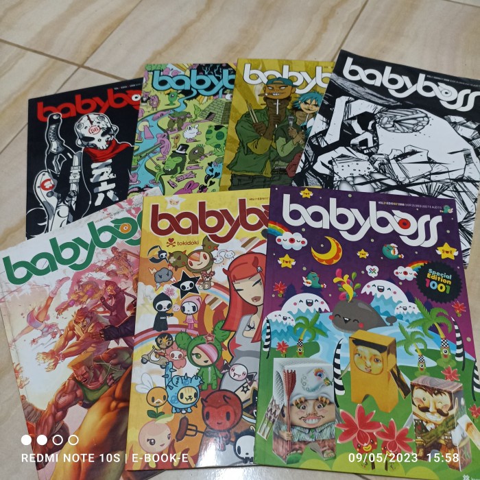 majalah Desian art seni kreasi babyboss