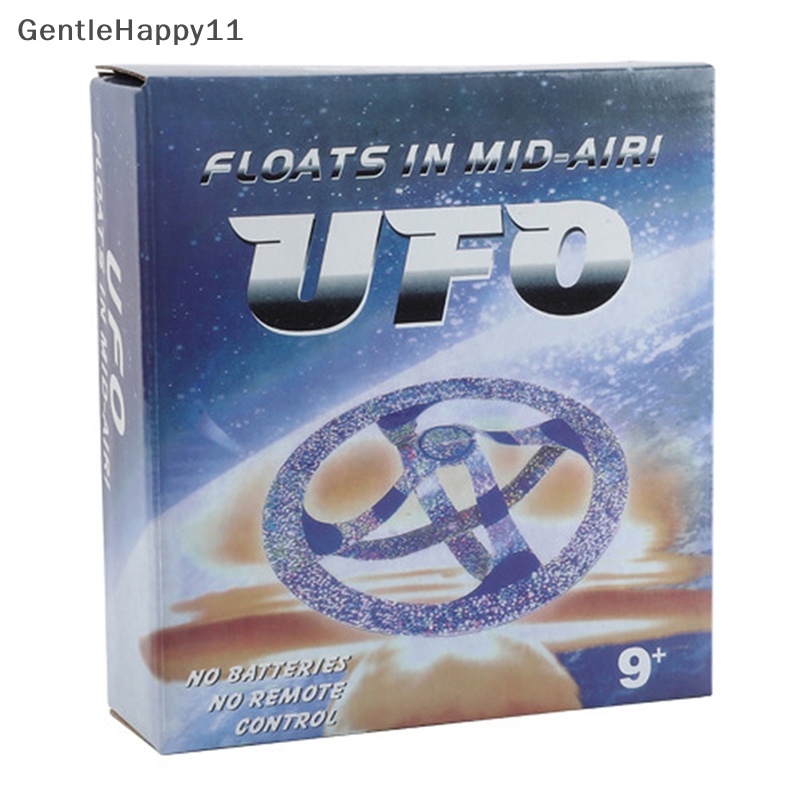 Gentlehappy 1Pc Mainan Trik Sulap Misteri UFO Floag Terbang Magic Flying Saucer Outdoor Toy id