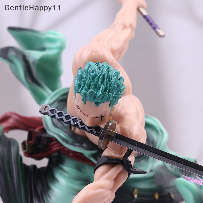 Gentlehappy 16cm Anime Figure Roronoa Zoro Action PVC Anime Model Patung Dekorasi Mainan id