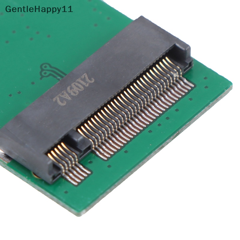 Gentlehappy M.2 NGFF SSD Ke17+7Pin Adapter Papan Kartu Untuk Macbook Air2012 A1466 A1465 id