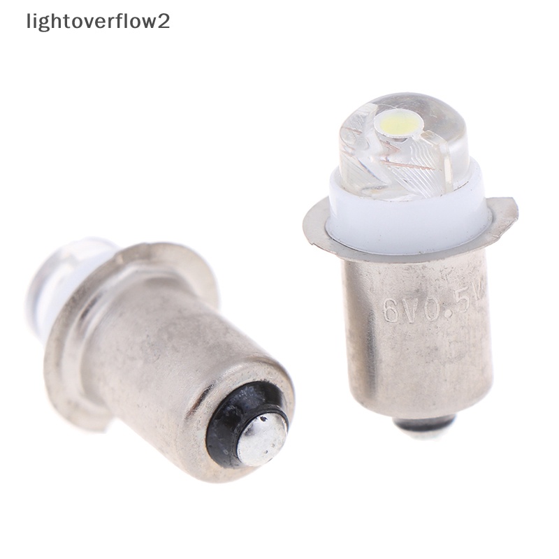 [lightoverflow2] P13.5s 0.5w 3v 4.5v 6v Lampu Kerja Senter torch light Pengganti Bohlam led [ID]