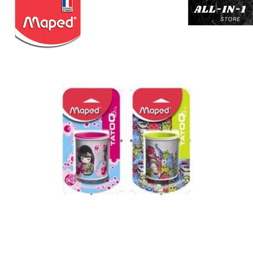 

Maped Can In Metal Sharpener 2 Holes Blister