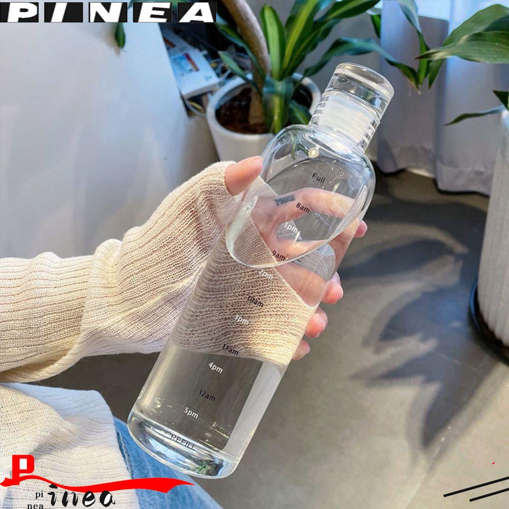 Gelas Nanas Portable Transparan Jus Susu Anti Bocor Kapasitas Besar