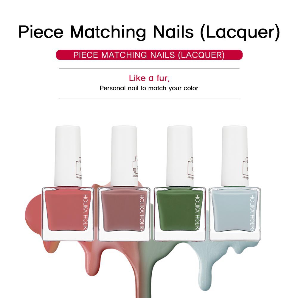 [Medan]-Holika Holika Piece Matching Nails Lacquer-[EXPIRY DATE:09-08-2023]