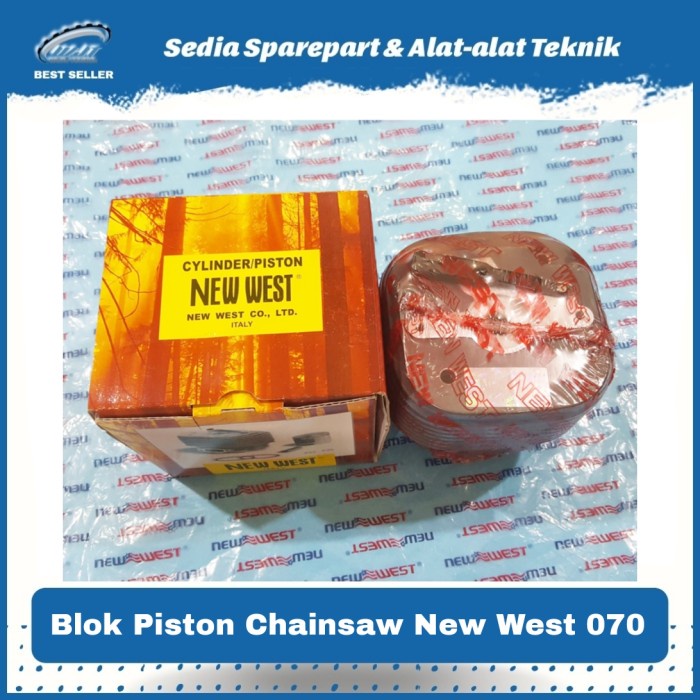 Blok Piston Buring Chainsaw Senso Besar 070 New West Asli 100%