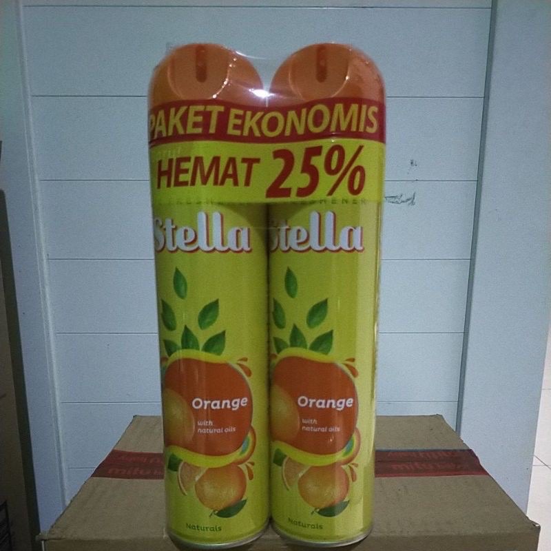 Stella Pengharum Ruangan ( 2 x 400ml ) Paket Ekonomis