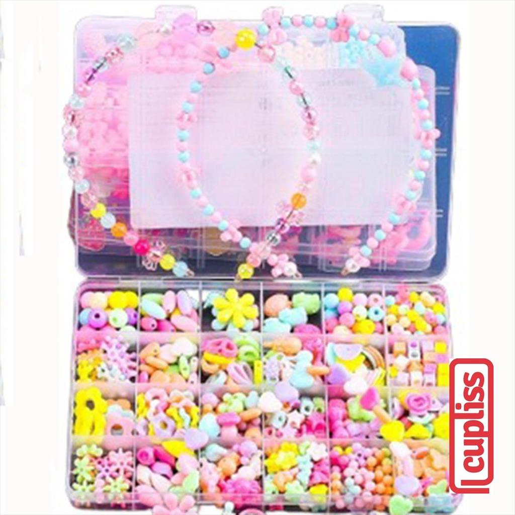 DIY Aksesoris 480 pcs Macaroon Pudding Color Meronce Manik