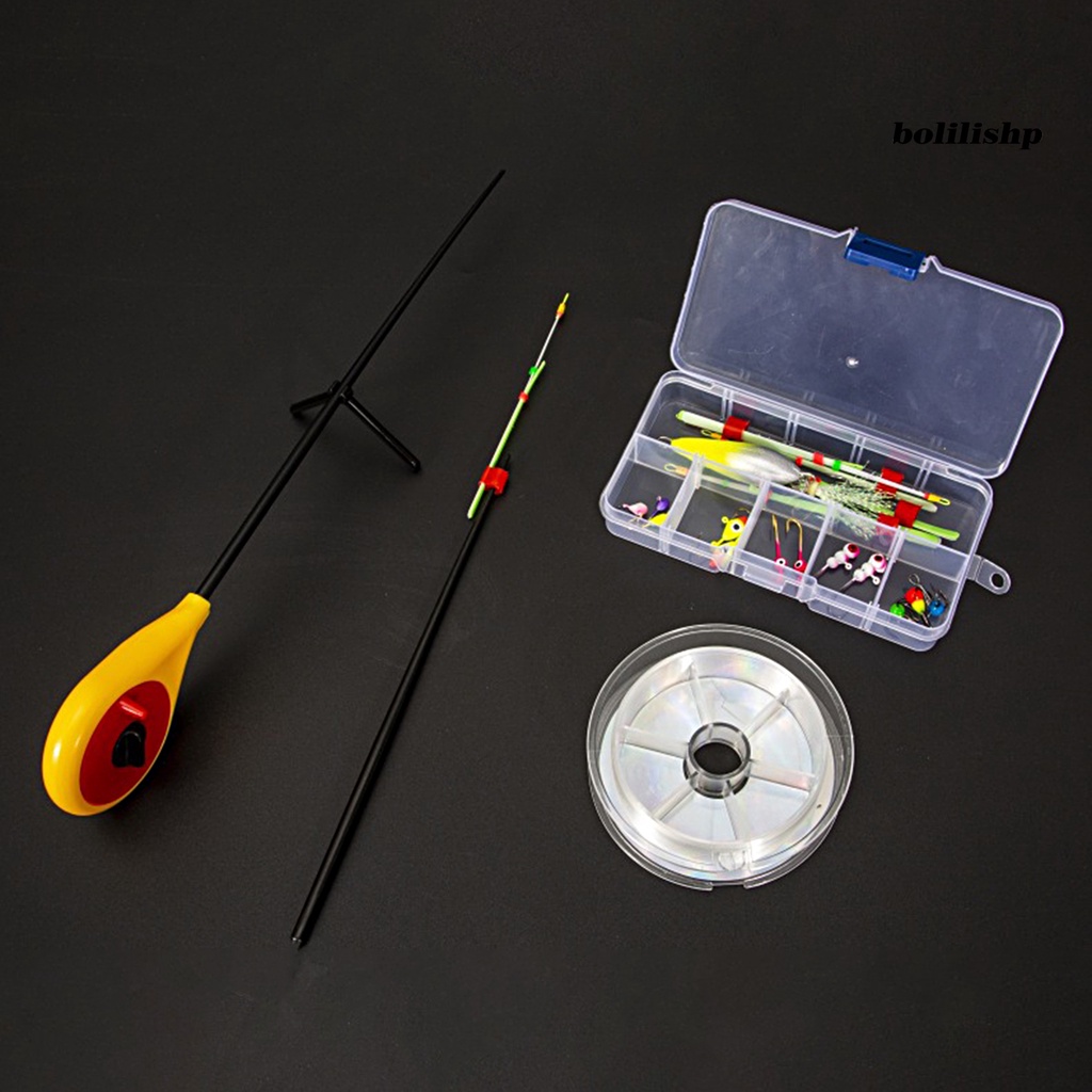 Bo-1 Set Es Pancing Umpan Set Instalasi Mudah Stabilitas Tinggi Kait Tajam Portabel Treble Hooks Angling Umpan Realistis Bentuk Hidup Umpan Pancing Garis Kombinasi Hadiah