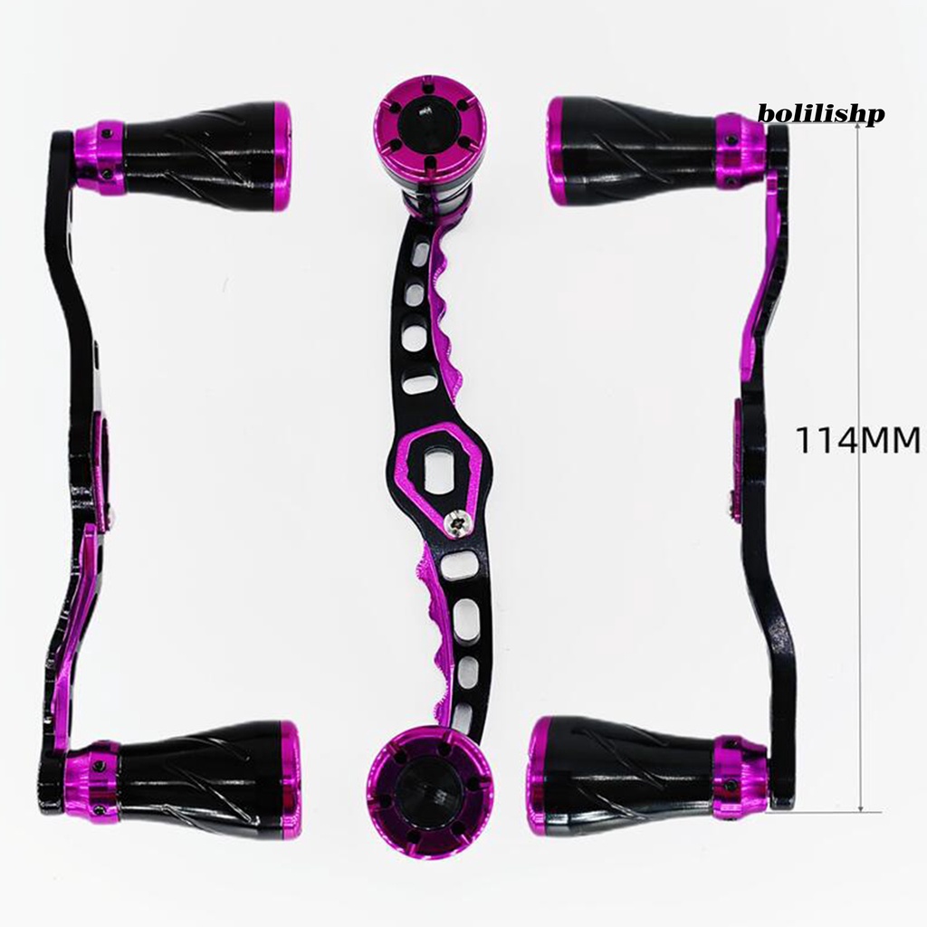 Bo-1 Set Refitted Fishing Rocker Non-slip Grip Nyaman Stabilitas Tinggi Modify Water Drop Reel Rocker Modifikasi Untuk Memancing Di Luar Ruangan