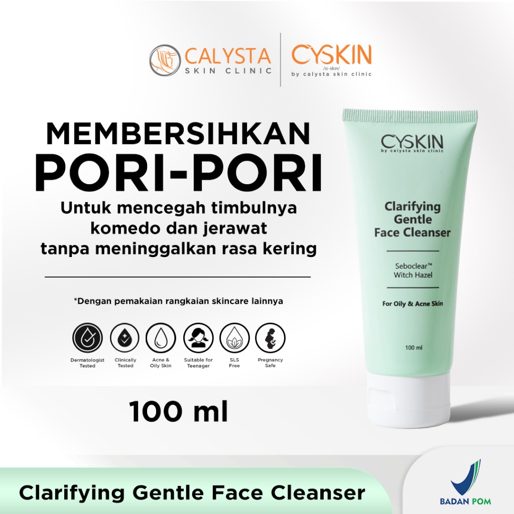 Calysta Facial Wash untuk Kulit Berminyak