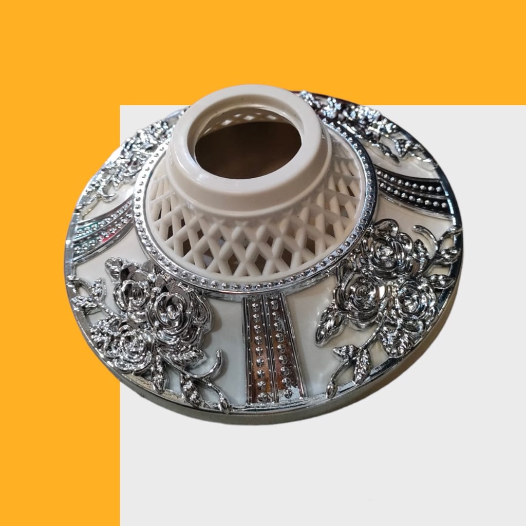 Lampu Plafon Untuk Kaca Hias / Fitting Lampu Plafon Hias Modern Tempat