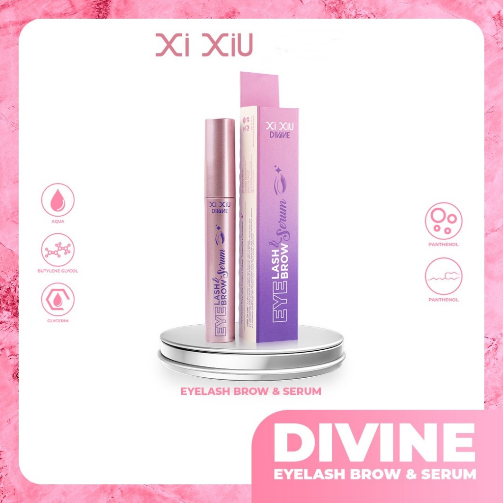 ✨LACIKOSME✨ XI XIU DIVINE EYELASH &amp; EYEBROW SERUM - SERUM BULUMATA ALIS