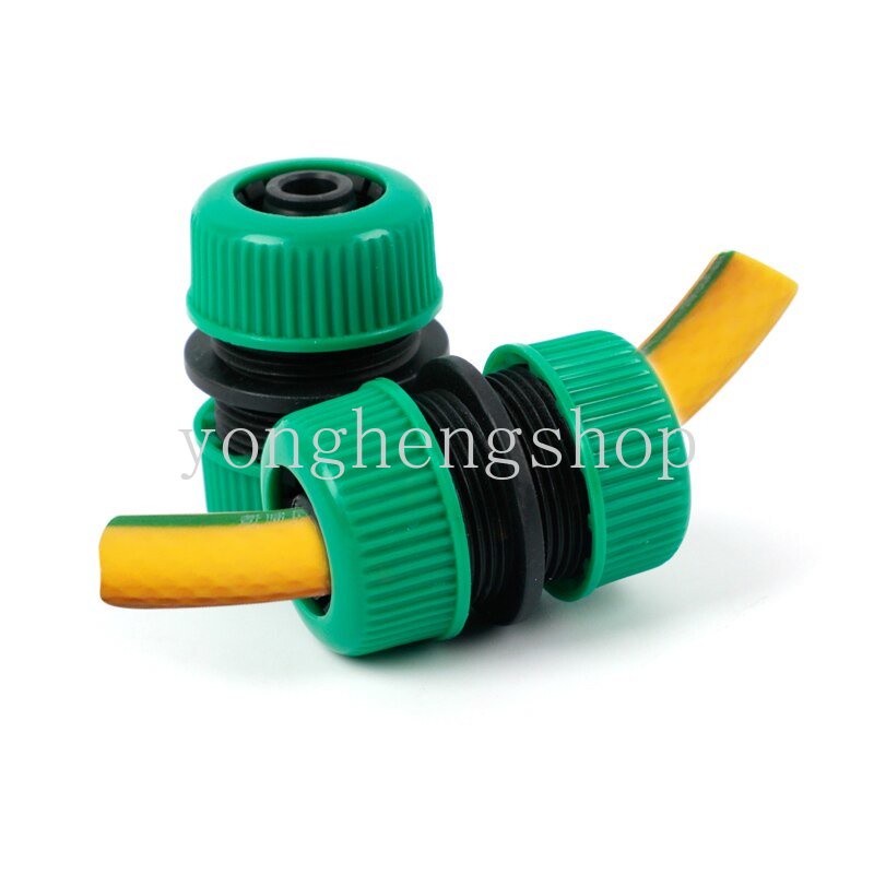 2pcs/set 1per2'Hose Connector Quick Conector Perbaikan Rusak Sambungan Adaptor Selang Bocor Irigasi Air Taman Pipa Extender Konektor Alat Berkebun