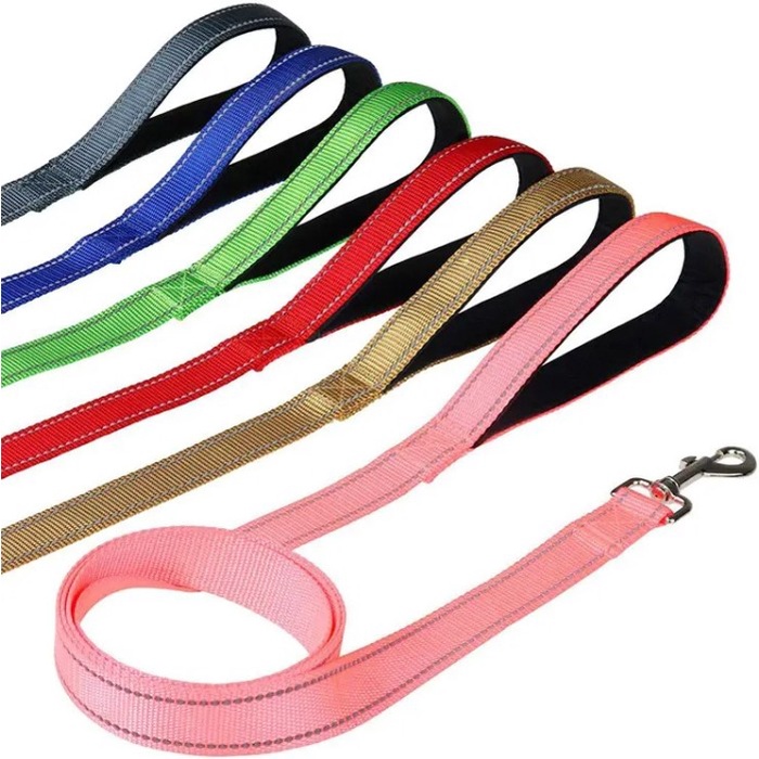 Pet Leash Dog Reflective / Tali Tuntun Anjing Kucing Reflektif Kuat