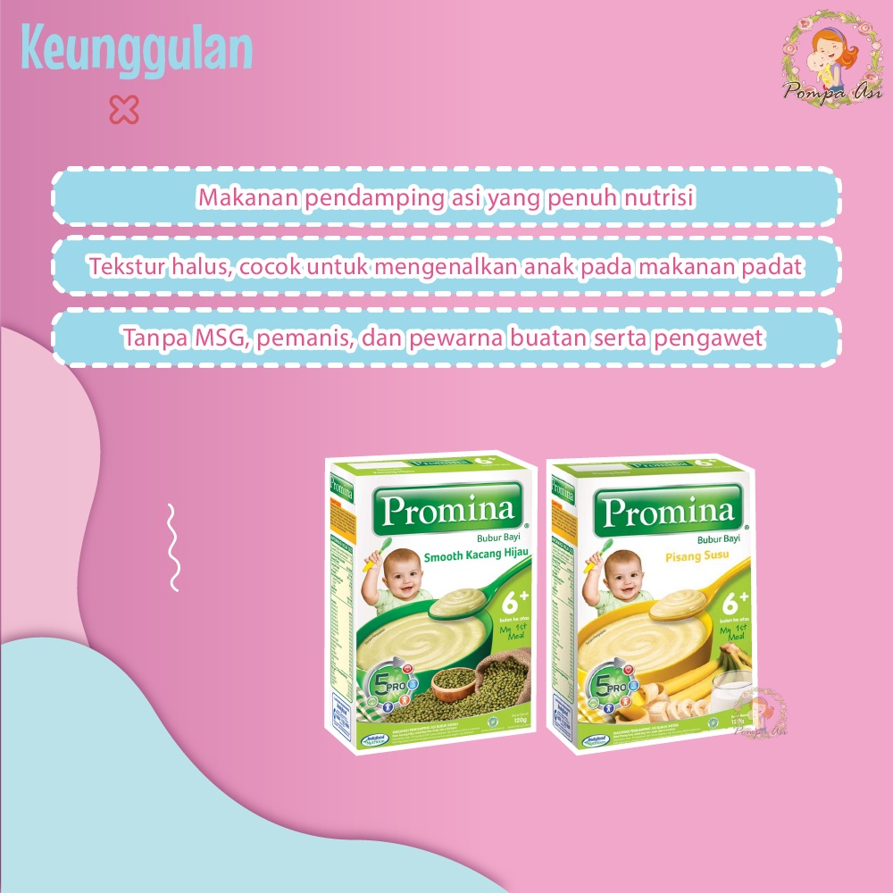 Promina Bubur Bayi 6 Bulan Mpasi Fortifikasi