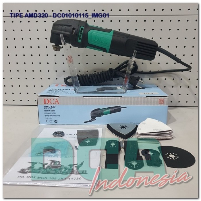 DCA AMD320 ELECTRIC MULTI TOOL / MESIN OSCILATING