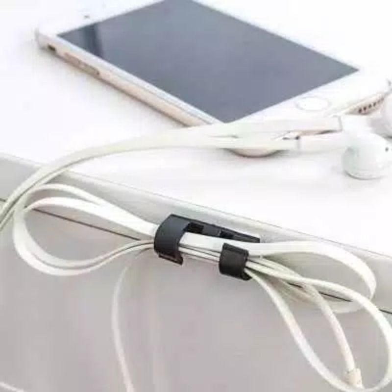 Klip Kabel Hp Klip Kabel Organizer 20 pcs Clip Cabel Charger Hp