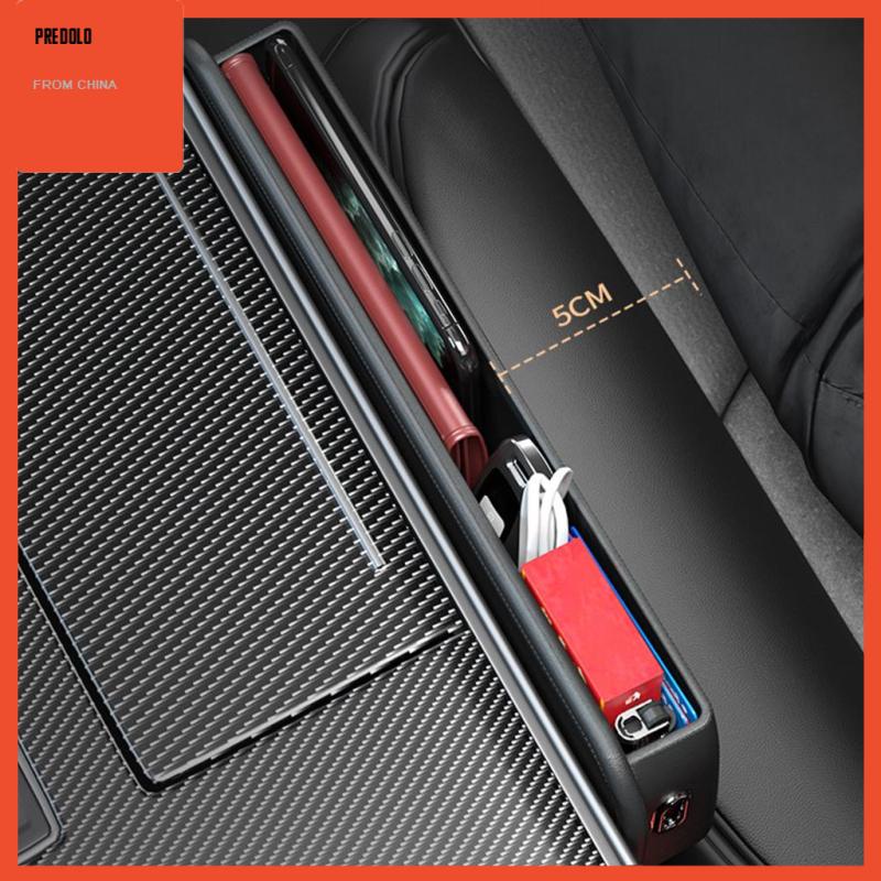 [Predolo] Car Console Seat PU Leather Filler N Untuk Hp Kunci Mobil