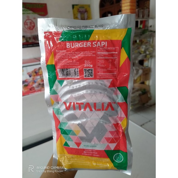 

TERMURAH Vitalia Isi Burger Sapi 10 pack -EF